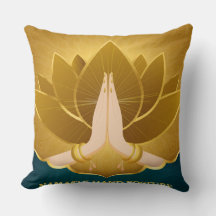Coussin Golden Namaste