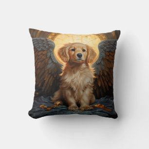 Coussin Golden Retriever chiot Angel