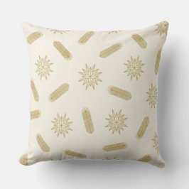 Coussin Golden Stars et Tree Brunches