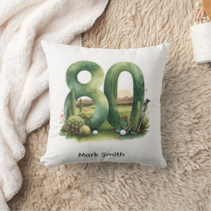 Coussin Golf 80e anniversaire en Arizona