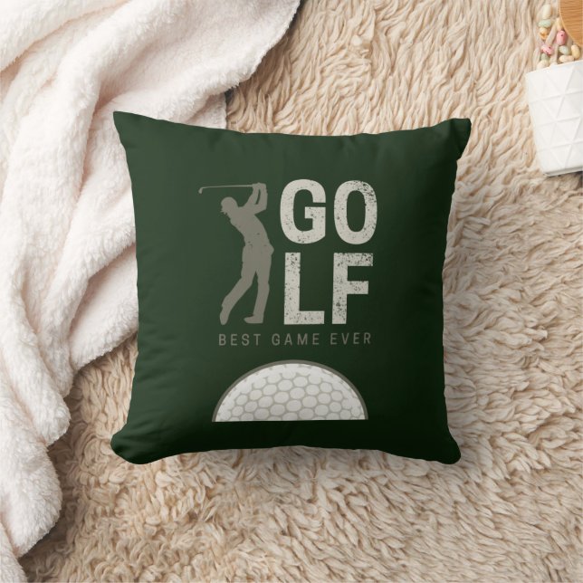 Coussin Golf Sport Meilleur Jeu Ever pour les golfeurs et  (Couverture)