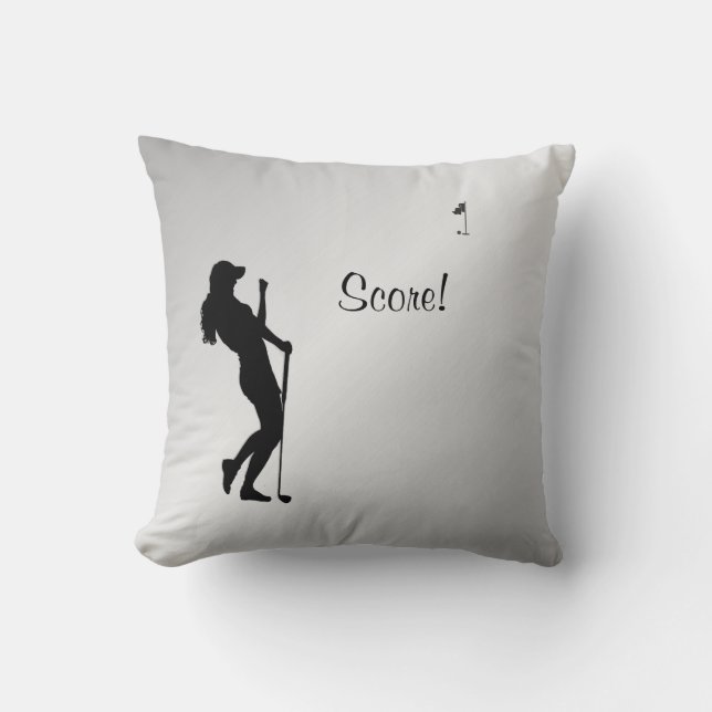 Coussin Golfeuse personnelle  (Recto)