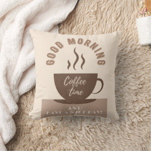 Coussin Good Morning et Bonne inspiration de jour