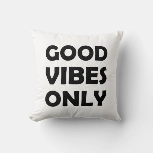 Coussin Good Vibes Daily   Mise à niveau du message