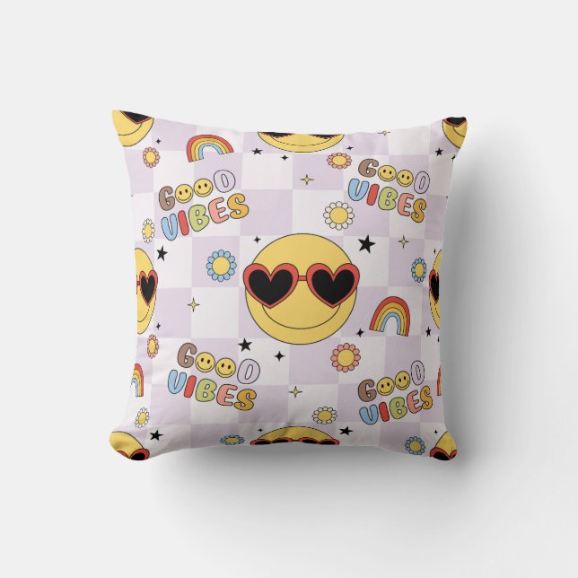 Coussin Good Vibes Only (Recto)