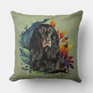 Coussin Gordon Setter