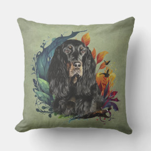 Coussin Gordon Setter