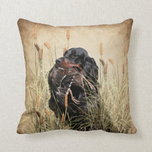 Coussin Gordon Setter, Poster de la Tapisserie de la chass
