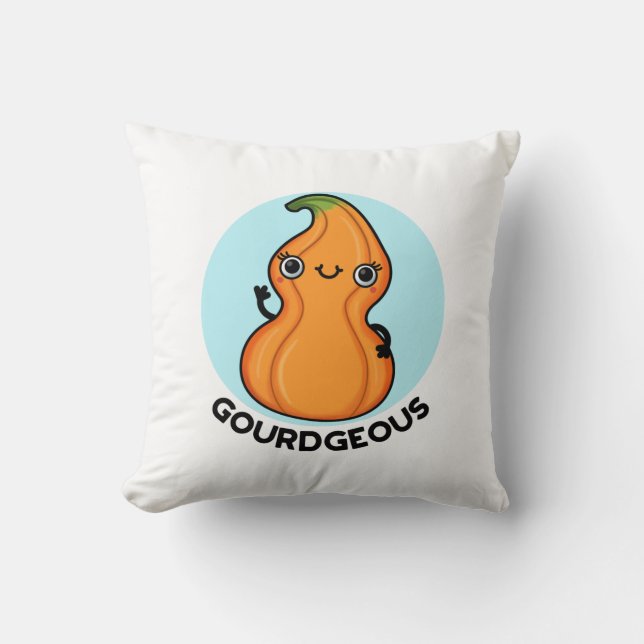 Coussin Gourd geous Funny Gourd Veggie Pun (Recto)