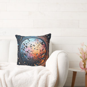 Coussin gouttelettes d'eau