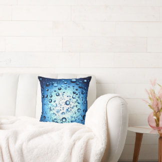 Coussin gouttelettes d'eau