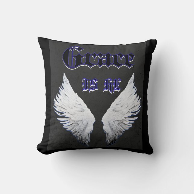 Coussin Grâce Est Lui (Recto)