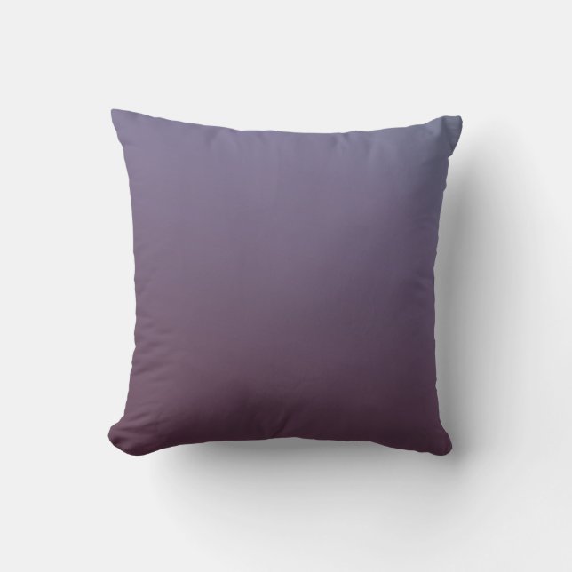 Coussin Gradient de prune (Recto)