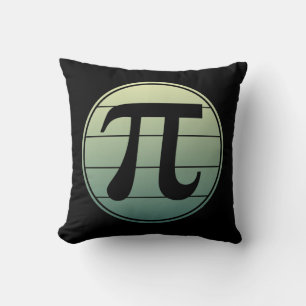 Coussin Gradient Happy Pi Day Math