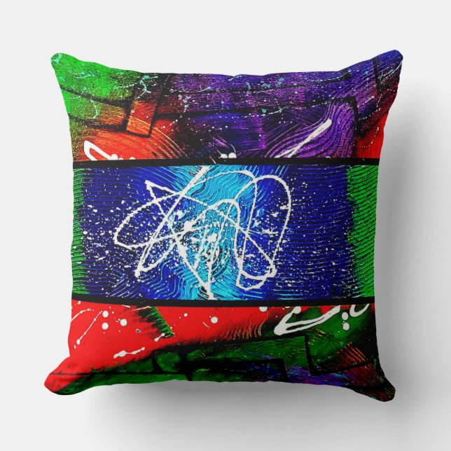 Coussin GRAFF de Christèle Chabrette (Recto)