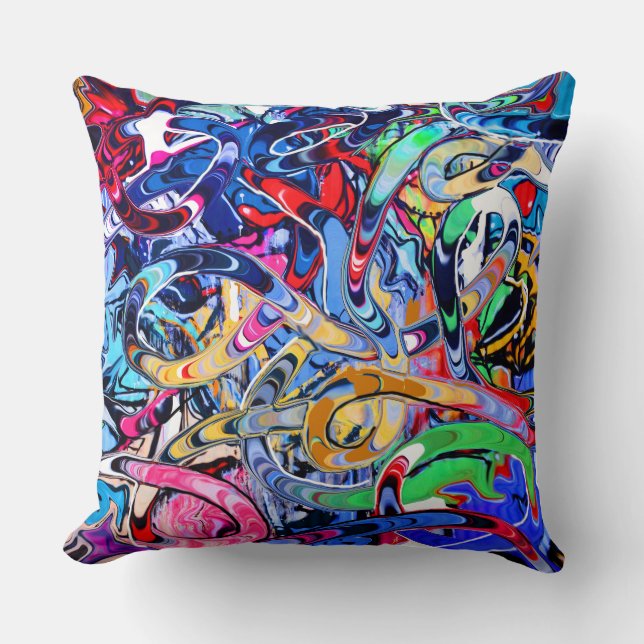 Coussin Graffiti (Recto)