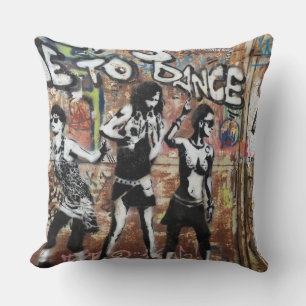 Coussin Graffiti