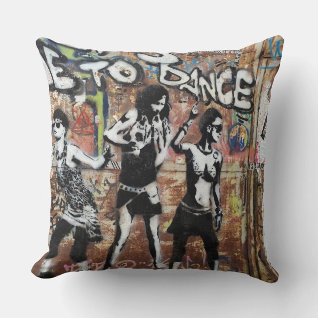 Coussin Graffiti (Recto)