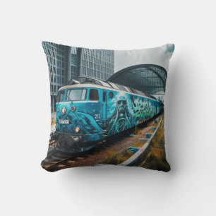 Coussin Graffiti Art Jeu d'oreiller