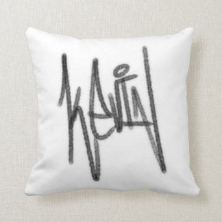 Coussin Graffiti Kevin Throw Pillow