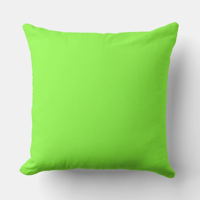 Coussin Grand Lime vert (Recto)