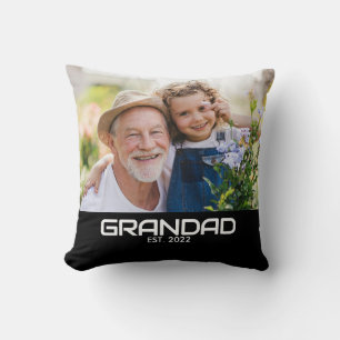 Coussin Grand-père a établi une photo moderne et audacieus