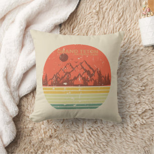 Coussin Grand Teton Parc National du Wyoming