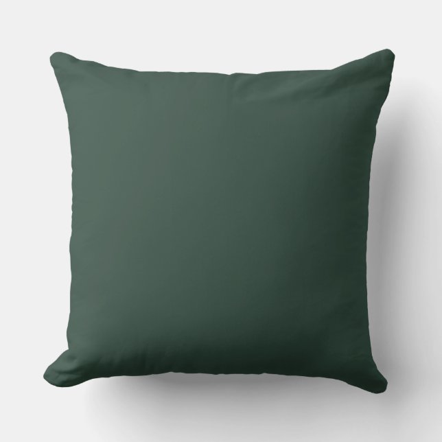 Coussin Grand vert foncé (Recto)