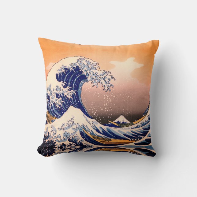 COUSSIN GRANDE VAGUE DE KANAGAWA (Recto)