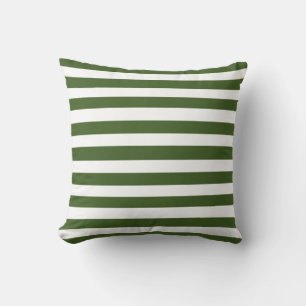 Coussin Grandes vertes et blanches
