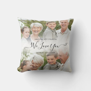 Coussin Grands-parents personnalisés Grand-mère Grand-père