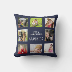 Coussin GRANDS-PARENTS Photo Collage Petits-enfants CITER 