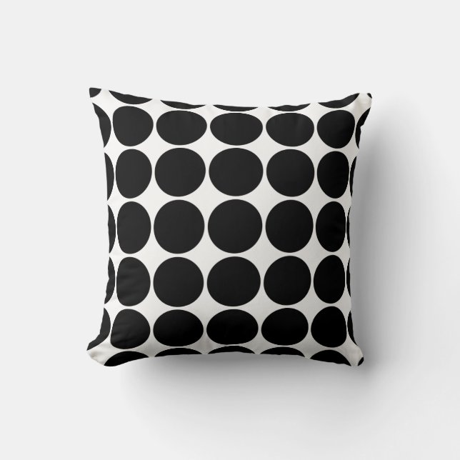 Coussin Grands points noirs (Recto)