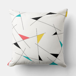 Coussin Graphique géométrique moderne, tendance, simple et