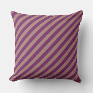 Coussin Graphique Ligne Violette