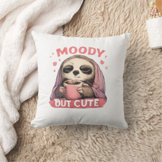 Coussin Graphisme d'humour bizarre mignon