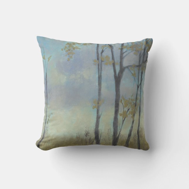 Coussin Grass de blé à structure arborescente I (Recto)