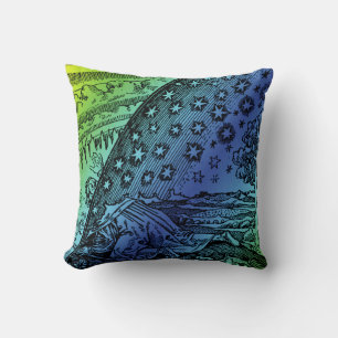 Coussin Gravure Flammarion Ciel et Terre