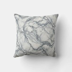 Coussin Gray & Marbre blanc Chic Look Glamor