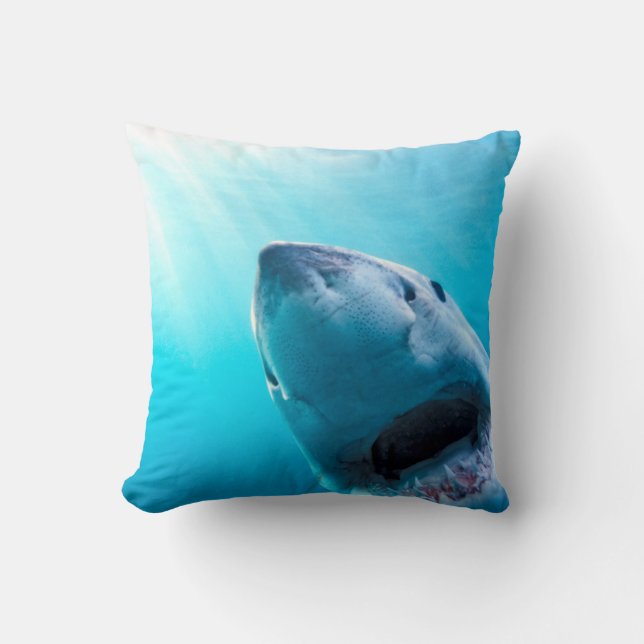 Coussin Great White Shark | Afrique du Sud (Recto)