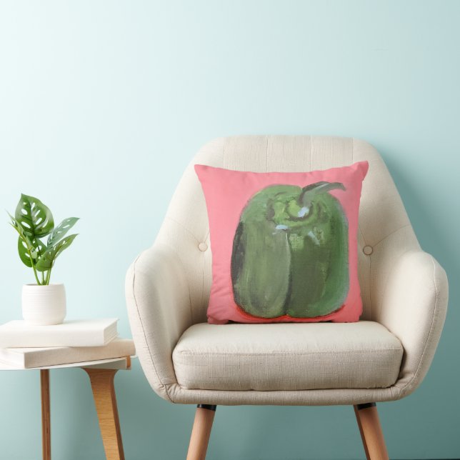 Coussin Green Pepper (Chaise)