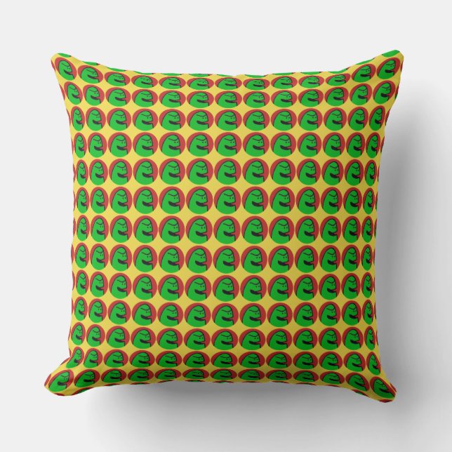 Coussin Green Weenii (Recto)