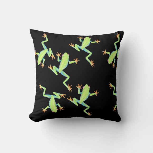 Coussin Grenouille (Recto)
