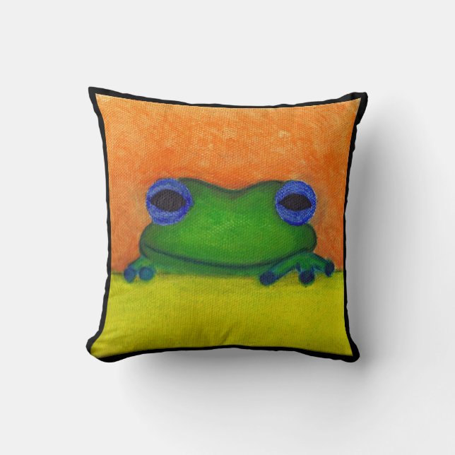 Coussin grenouille (Recto)