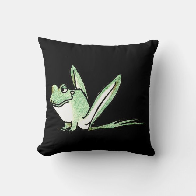 Coussin Grenouille (Recto)