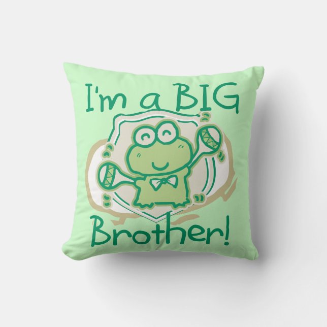 Coussin Grenouille Big Brother (Recto)