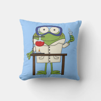 Coussin Grenouille dans le laboratoire de la Science