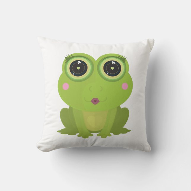Coussin Grenouille femelle (Recto)