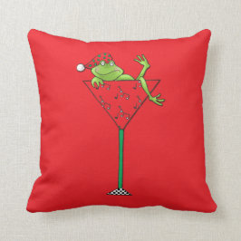 Coussin Grenouille Pompette-tini's