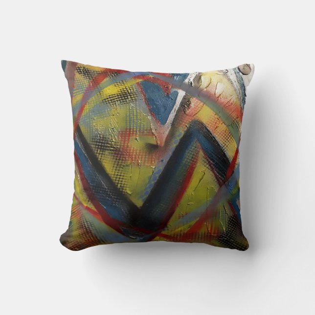 Coussin Grille complètement (Recto)